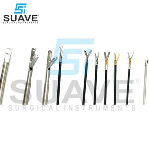 ชุดเครื่องมือผ่าตัดผ่านกล้องแบบสองขั้ว 11 ชิ้น ขนาด 5 มม. x 330 มม. คุณภาพดีที่สุด ใช้ซ้ำได้ โดย SUAVE SURGICAL INSTRUMENTS - Product Image 4