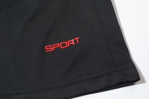 Sublimación a granel Uniforme deportivo Manga corta Jogging Running Set OEM Diseño personalizado Negro Rojo Running Kits al por mayor - Product Image 6