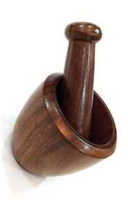 High Grade Custom Made Indian Handicrafts Natural Wooden Imam Dasta Ohkli Musali Home <b>and</b> Garden - Product Image 3