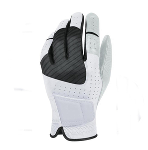 Nueva llegada Guantes de golf con logotipo personalizado Guantes de cuero Cabretta para golf Guantes de golf de cuero de alta calidad - Product Image 1