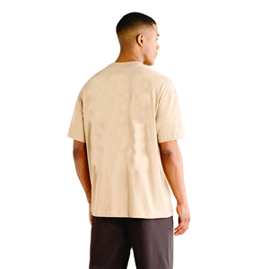 Camiseta de alta calidad para hombre, Camiseta de algodón 100% para hombre, Camiseta holgada de gran tamaño con manga corta antiarrugas en blanco con diseño de calidad - Product Image 3