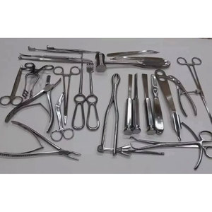 Ensemble de chirurgie orthopédique de base, ensemble d'instruments chirurgicaux de 25 pièces en acier inoxydable - Product Image 1