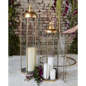 โคมไฟแก้วทำมือขนาดใหญ่ทันสมัย ทนทาน ขายดี พร้อมฐานเหล็กสีทองสำหรับตกแต่งบ้าน - Product Image 1