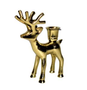 Ornement de Noël en aluminium fait à la main avec support de lumière en T Décoration de mariage économique de l'Inde Produit d'artisanat en métal - Product Image 2