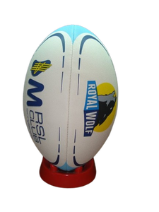 ลูกรักบี้5ขนาดคุณภาพสูงทนทานทุกสภาพอากาศที่จับแข็งแรงมากทำจากยาง PU ยูเนี่ยน - Product Image 2