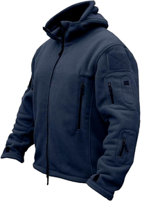 เสื้อแจ็คเก็ตมีฮู้ดผ้าฟลีซสำหรับผู้ชาย - Product Image 4