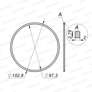 ซีลยาง SRMB10 สำหรับเมอร์เซเดสเบนซ์ 722.9 รุ่นปลายปี - Product Image 2