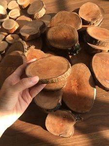 Unfinished Natural <b>Round</b> Wood Panels <b>Round</b> Natural Wood <b>Round</b> Board - DIY Crafts Different Sizes - Product Image 5