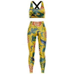 ชุดออกกำลังกาย เสื้อผ้ากีฬา ชุดโยคะ สปอร์ตบรา กางเกงเอวสูง ชุดฟิตเนส ชุดโยคะสำหรับผู้หญิง ลดราคา - Product Image 1