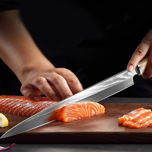 ด้ามไม้มีดซูชิญี่ปุ่นแบบมืออาชีพด้ามจับทำจากไม้ - Product Image 3