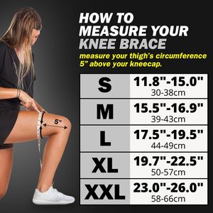 Manga de compresión de rodilla para hombres y mujeres Soporte de rodilla para menisco Lágrima Correr Entrenamiento de levantamiento de pesas AC Arthriti - Product Image 5