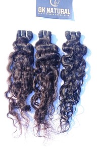 ผมต่อชาวบราซิลบริสุทธิ์ธรรมชาติสำหรับเด็กหญิงและผู้หญิงผมหยิกผมเรมี่เกรดล้างทำความสะอาดได้ยาวนาน - Product Image 4