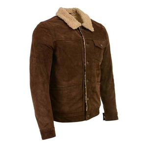 เสื้อแจ็คเก็ตหนังแท้เนื้อบางเบาสำหรับผู้ชายและผู้หญิง สไตล์แฟชั่นสตรีทแวร์ เสื้อโค้ทหนังแท้เนื้อนุ่ม เสื้อแจ็คเก็ตทันสมัย - Product Image 2