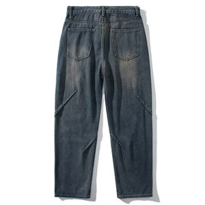 Nuevo estilo, recto y suelto, informal, nueva moda, pantalones vaqueros duraderos para hombre, logotipo personalizado, pantalones transpirables de alta calidad, pantalones vaqueros para hombre - Product Image 5