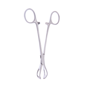 คีมหนีบเนื้อเยื่อเลน1X2 6มม. อุปกรณ์สัตวแพทย์152มม. คีมฟองน้ำสำหรับผ่าตัด - Product Image 5