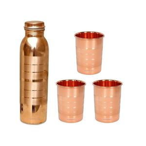 ขวดน้ำทองแดงแฮมเมอร์ความจุขนาดใหญ่เป็นมิตรต่อสิ่งแวดล้อมของคอลเลกชันรอมฎอน - Product Image 5