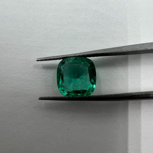 Esmeralda Natural para joyería Piedra preciosa de Esmeralda suelta para anillo Colgante Collar Joya Uso Mayo Piedra natal Certificada Sin Tratar - Product Image 1