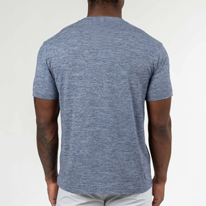 T-shirt en coton de performance décontracté pour hommes 100% doux et durable pour un usage quotidien et les sports de plein air - Product Image 2