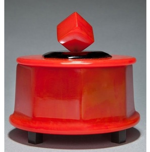 Caja de exhibición de joyería de resina, caja de almacenamiento de tocador multicolor de diseño clásico, pendiente, collar, anillo de nariz, caja de joyería - Product Image 2