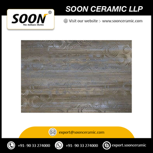 Azulejos de Pared de Cerámica Ordinarios de Fabricación India, 300x300 mm, Diseño Rústico, Acabado Mate Antideslizante para Uso Exterior, Calidad de Exportación - Product Image 4