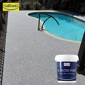 Peinture de <span class=keywords><strong>pierre</strong></span> lavée à base de résine, revêtement de sol époxy avec sensation de <span class=keywords><strong>pierre</strong></span> naturelle, durable pour le sol de balcon de passerelle - Product Image 6
