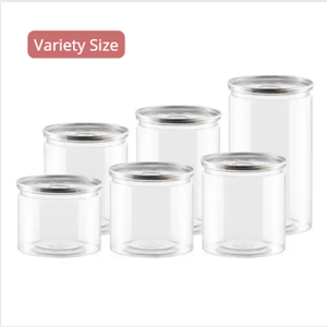 Artículos superiores Precio barato Tarro de comida 370ml Tarro de plástico PET con aluminio Fácil de abrir por el fabricante de Vietnam para galletas Modelo Pavico - Product Image 5