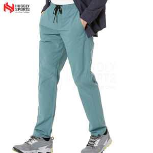 Pantalones de algodón de calidad superior para hombre Logotipo estampado personalizado Lavado Ligero Estilo informal Cintura media Patrón recto Tamaño adulto - Product Image 4