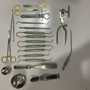 Turbina Odontologica Dental Manual Endodoncia Cirugía Oral Elevadores Juego de 13 piezas Implante Dental Instrumento Herramientas al por mayor - Product Image 6