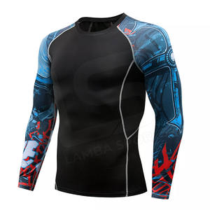 2026 Hauts de rash guard sublimés pour hommes, personnalisables, les plus vendus, pour la plongée et le surf, anti-UV, et pantalons - Product Image 2