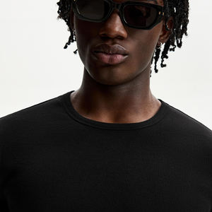 Algodón personalizado moda Streetwear camisetas impresión de gran tamaño algodón gráfico camisetas de alta calidad serigrafía Boxy para hombres - Product Image 2