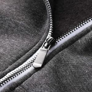 Sudadera con Capucha de Algodón 100% Personalizada con Logo para Gimnasio, para Hombre, de Gran Gramaje 300g, con Cremallera, Estampado Oversize y Bordado 3D, Estilo Urbano - Product Image 5