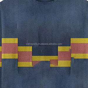 Combinaison de survêtement col O entraînement couleur unie personnalisée survêtement de haute qualité Streetwear survêtement respirant grande taille pour hommes vente en gros - Product Image 5