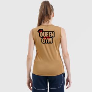 Camiseta sin mangas de entrenamiento de gimnasio para mujer de alta calidad, camiseta transpirable de algodón/fibra de bambú para correr para ejercicio de verano - Product Image 4