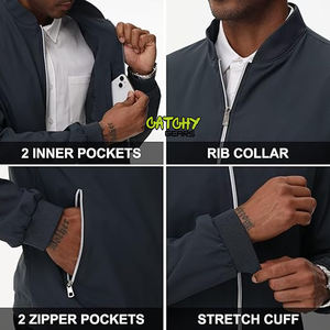 Venta al por mayor de ropa de invierno al aire libre impermeable para hombres de trabajo deportes chaqueta Softshell - Product Image 3