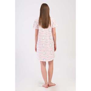 Túnica KADIN P.SUPREM O YAKA KISA KOL ETEGI OVAL CEPLI - ROSA - ROSA - Product Image 4
