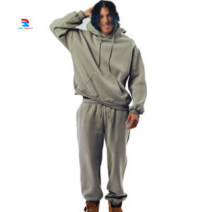 Oversize Jogger Pullover Oversize Chándal Hombres Personalizado Alta calidad Jogging Trajes Chándal Fleece 450 Gsm Heavy - Product Image 1