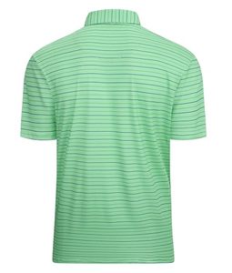 Polo d'affaires d'été pour hommes nouveau T-Shirt brodé couleur unie revers loisirs mode Style court tricoté broderie - Product Image 2