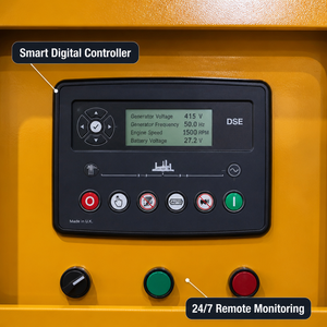 Groupe électrogène diesel silencieux refroidi par eau JSST 50-350KW triphasé ATS démarrage <span class=keywords><strong>automatique</strong></span> pour chantier de construction - Product Image 4