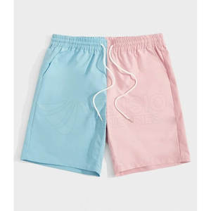 Pantalones Cortos Casuales para Hombre de Alta Gama OEM con Cintura Elástica, Material de Algodón, Función Antiarrugas y Bolsillos - Product Image 1