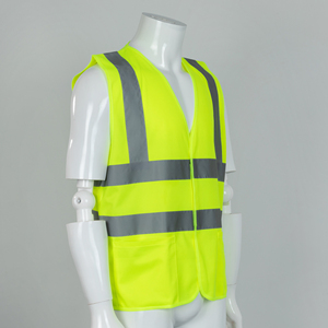 Vêtements de travail d'été personnalisables en gros gilet de construction d'ingénieur de sécurité LED réfléchissant respirant et antistatique personnalisé - Product Image 3