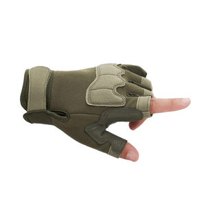 Guantes deportivos sin dedos personalizados para hombre, protección de palma para mujer, guantes deportivos para levantamiento de pesas, gimnasio, entrenamiento, ciclismo, carreras - Product Image 6