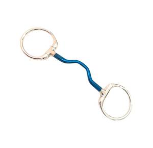 Nueva llegada dulce hierro cobre incrustaciones D-Ring Snaffle Horse Bit equipo de entrenamiento de equitación TARIQ MFG CO - Product Image 4