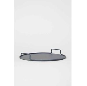 Eid Home Decor Grand plateau de service en métal pour le petit déjeuner et le dîner Plateau en acier inoxydable durable pour le Ramadan - Product Image 5