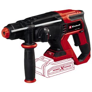 Perceuse à percussion sans fil Solo Power X-Change 18/20 Li-ION industrielle 18V avec batterie Li-Ion 18V SDS Plus et valise incluse pour le perçage - Product Image 3