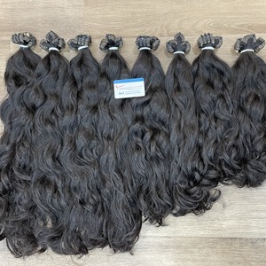 Vente en gros de paquets de cheveux bruts vietnamiens, extensions de cheveux humains ondulés de couleur naturelle 100% cheveux vietnamiens vierges - Product Image 4