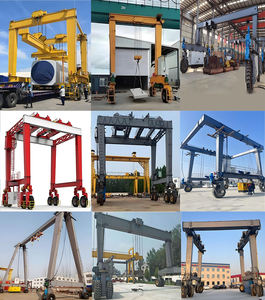 DTL 모델 10 톤 단일 거더 갠트리 크레인 고무 타이어 리프팅 높이 9 M 스팬 10 M - Product Image 6