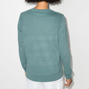 Sweat-shirt pull de haute qualité pour hommes dernière conception hivernale col rond manches longues motif solide sweat à capuche teint uni sweats à capuche - Product Image 3