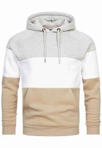 Streetwear d'hiver en polaire épaisse à épaules tombantes Sweat à capuche surdimensionné écologique pour hommes en coton de haute qualité - Product Image 5