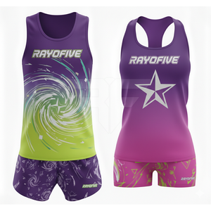 Vêtements de sport, uniforme de course sur piste - Personnalisable, respirant, antibactérien, léger, 100% polyester, haute qualité, unisexe, 260g - Product Image 2