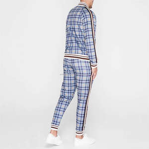 Ensemble de survêtement de sport en molleton pour homme, deux pièces, pour la gym et le fitness - Product Image 4